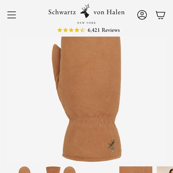 Schwartz & von Halen Hailey Mittens - Medium - Picture 2 of 3